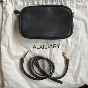 Aritzia Auxiliary Leather Camera Bag